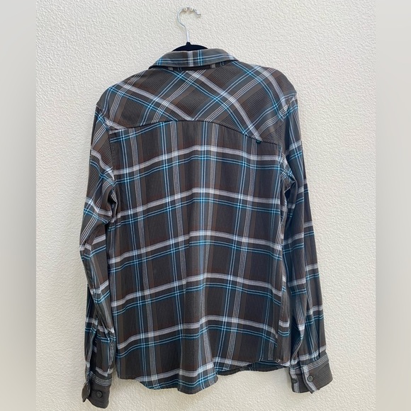 Vans Long Sleeve Plaid Button Shirt - Picture 2 of 8